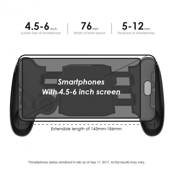 GameSir F7 Claw Mobile Game Controller for Android Tablet/ iPad, PUBG Controller, Plug and play , 4 Trigger, Sensitive Aim Shoot Joystickпј€Six Finger Operationпј‰for PUBG/Fornite GameSir F7 Claw Mobile Game Controller for Android Tablet/ iPad, PUBG Controller, Plug and play , 4 Trigger, Sensitive Aim Shoot Joystickпј€Six Finger Operationпј‰for PUBG/Fornite